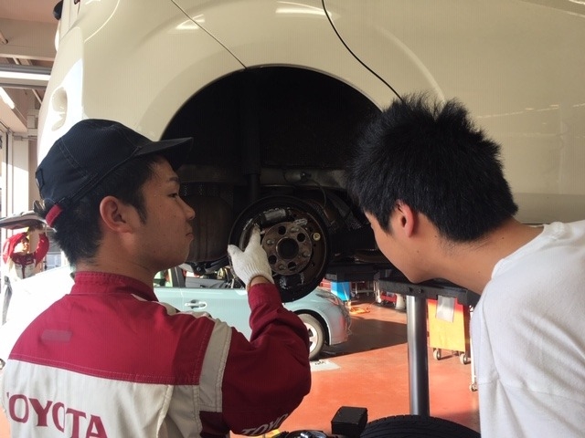 トヨタの車検は僕たちにお任せ下さい！