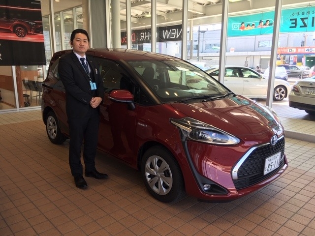 明石店納車ランキング1位は シエンタ 明石店納車ランキング1位は シエンタ