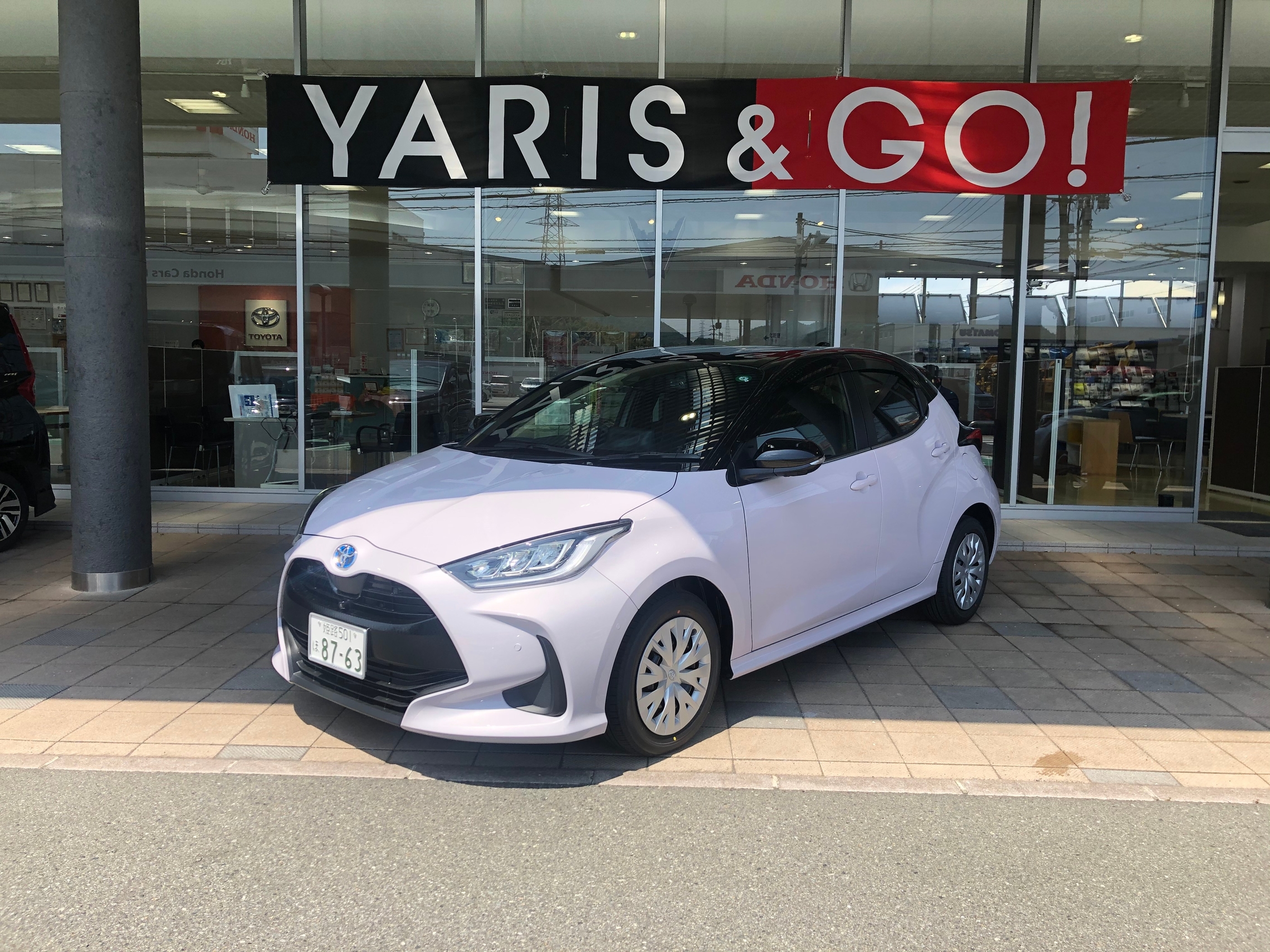 試乗車がやってきました