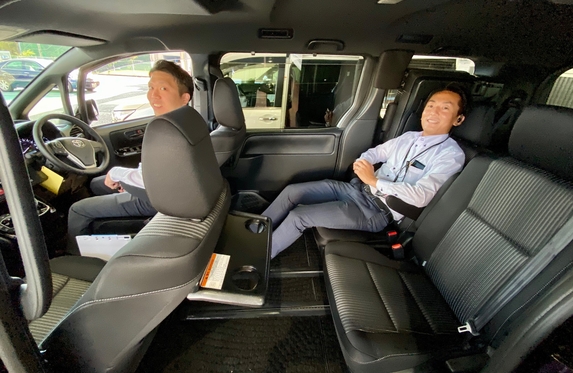 ヴォクシー試乗車仲間入り