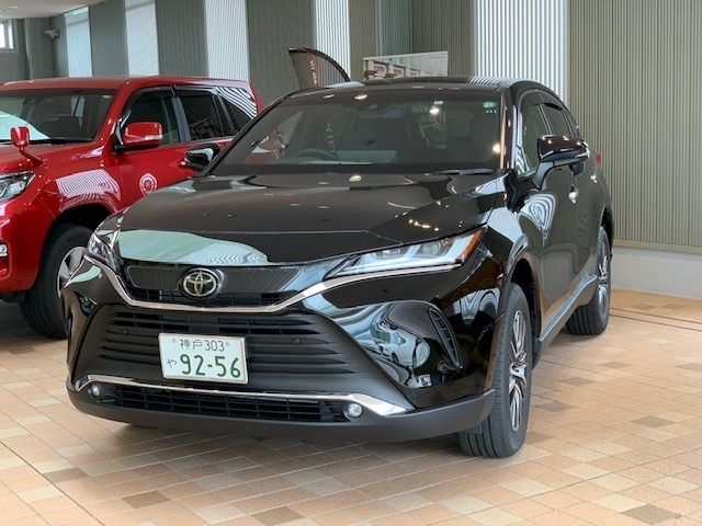 遂に 新型ハリアー試乗車登場