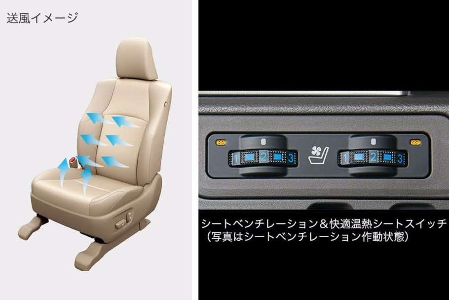 真夏に必須 シートベンチレーション装備の試乗車あります 真夏に必須 シートベンチレーション装備の試乗車あります