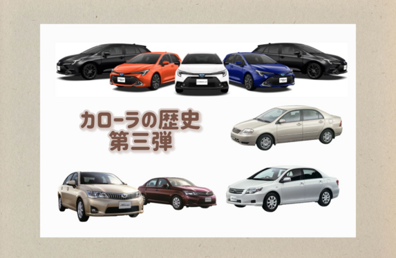 カローラの歴史シリーズ🚗～第三弾～