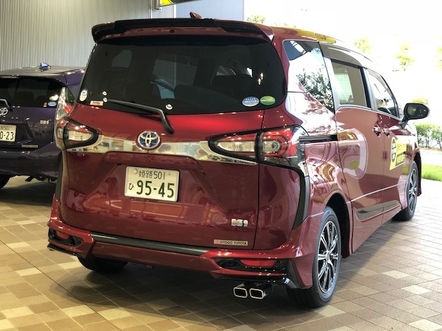 シエンタ 170系 バックドアガーニッシュ クローム×マットクローム 車 ...